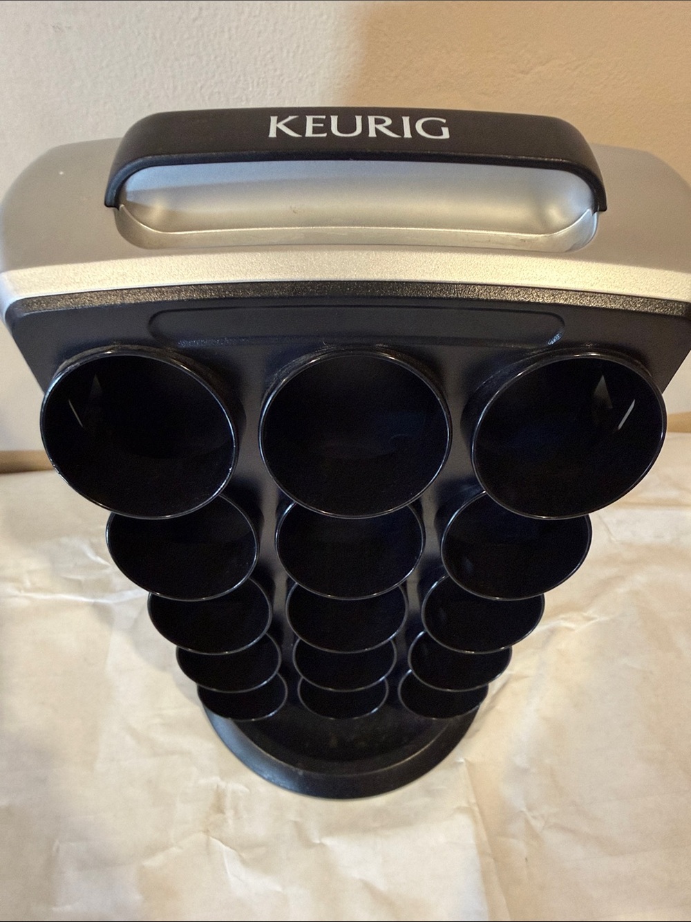 Keurig KCC-30 K-Cup Carousel Lazy Susan 30 Cups Rotating Pod Storage Coffee GC